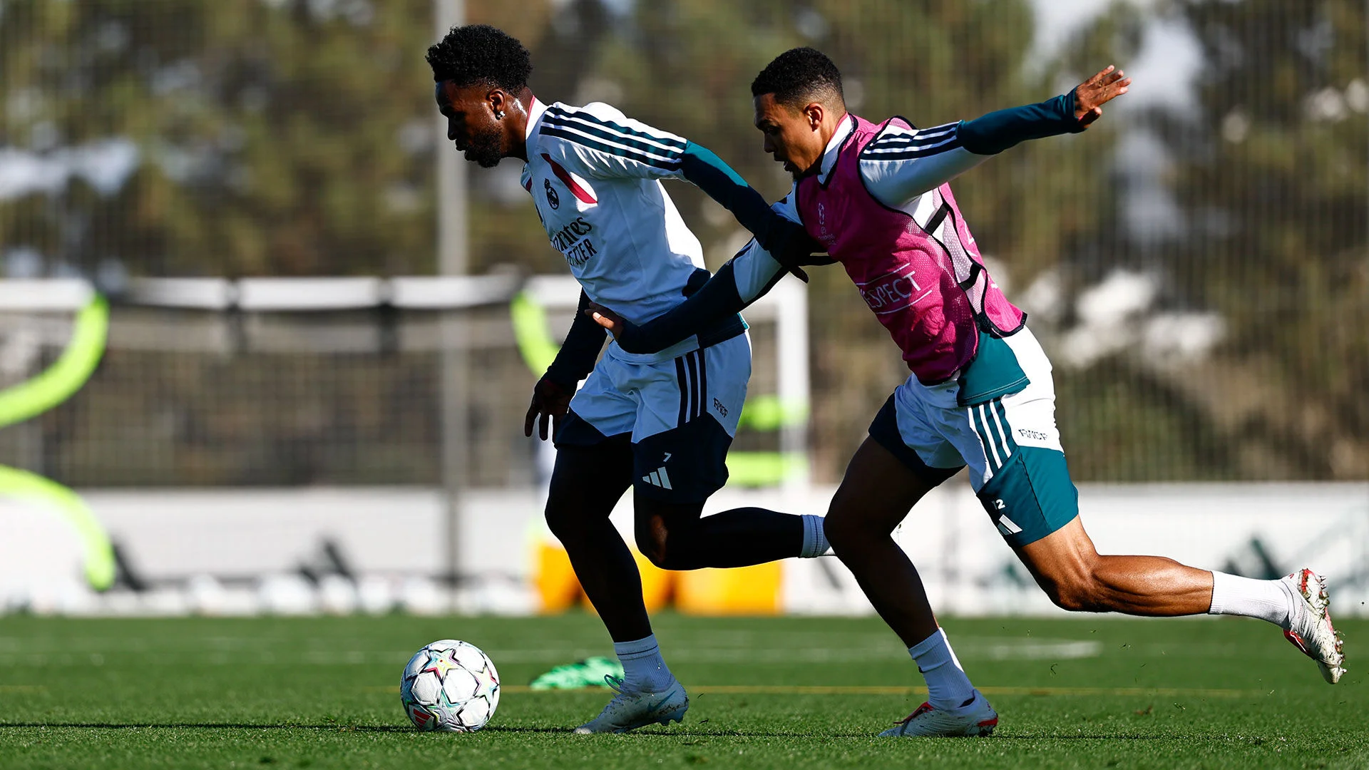 Final training session before the match against Leipzig