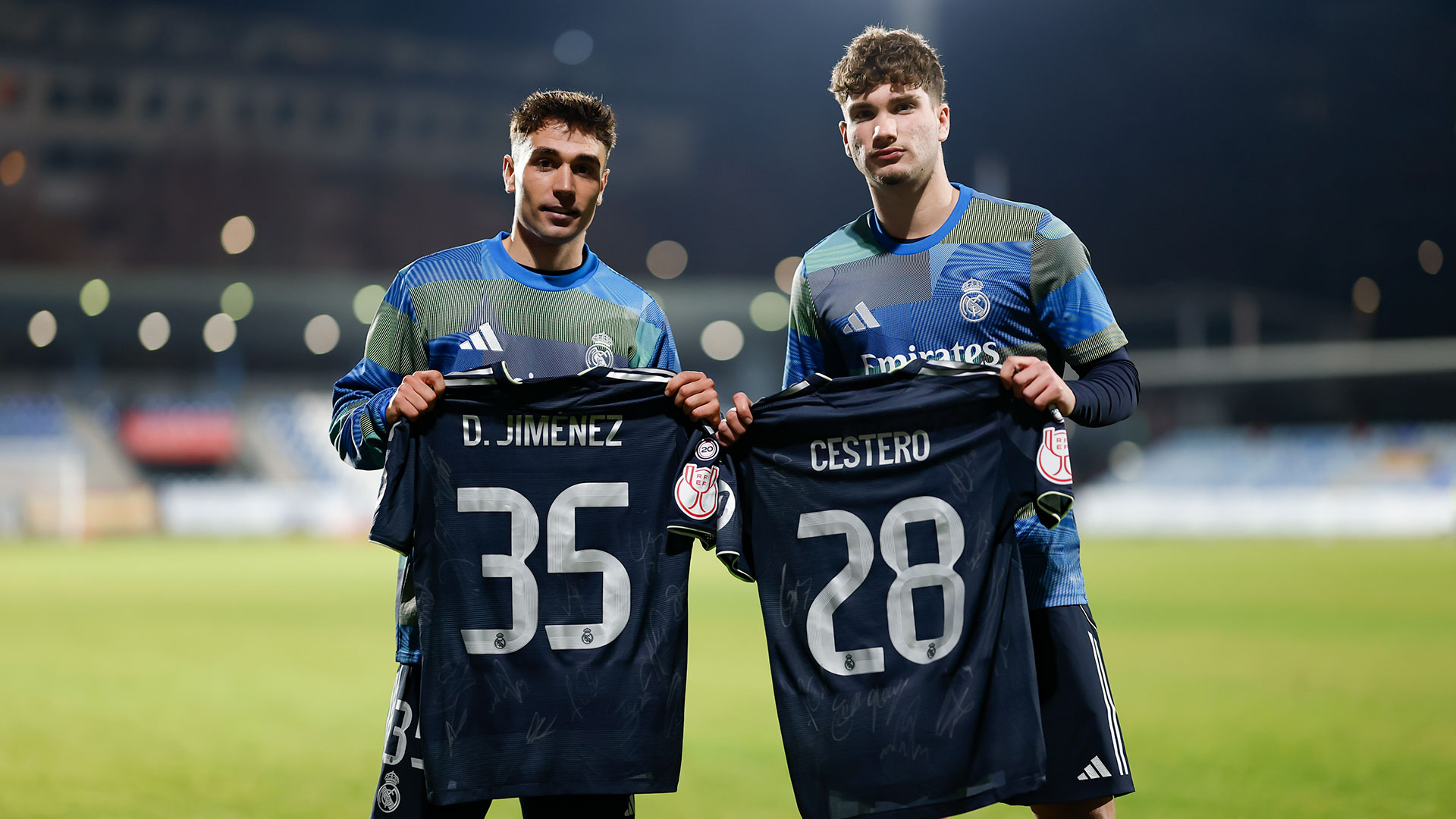 David Jiménez and Cestero make their competitive Real Madrid debuts
