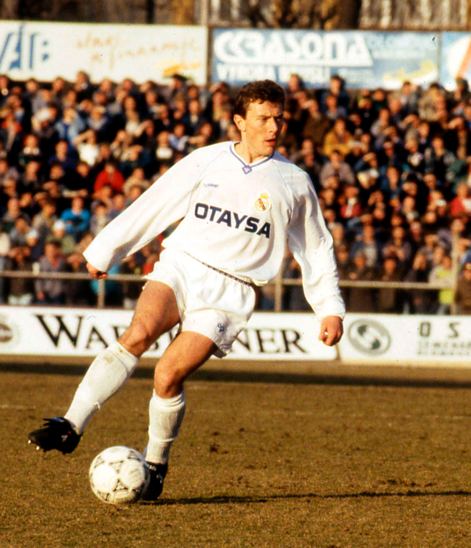 Photo Ancienne Emilio Butragueño - Real Madrid - Années 1990 - Tirage Original